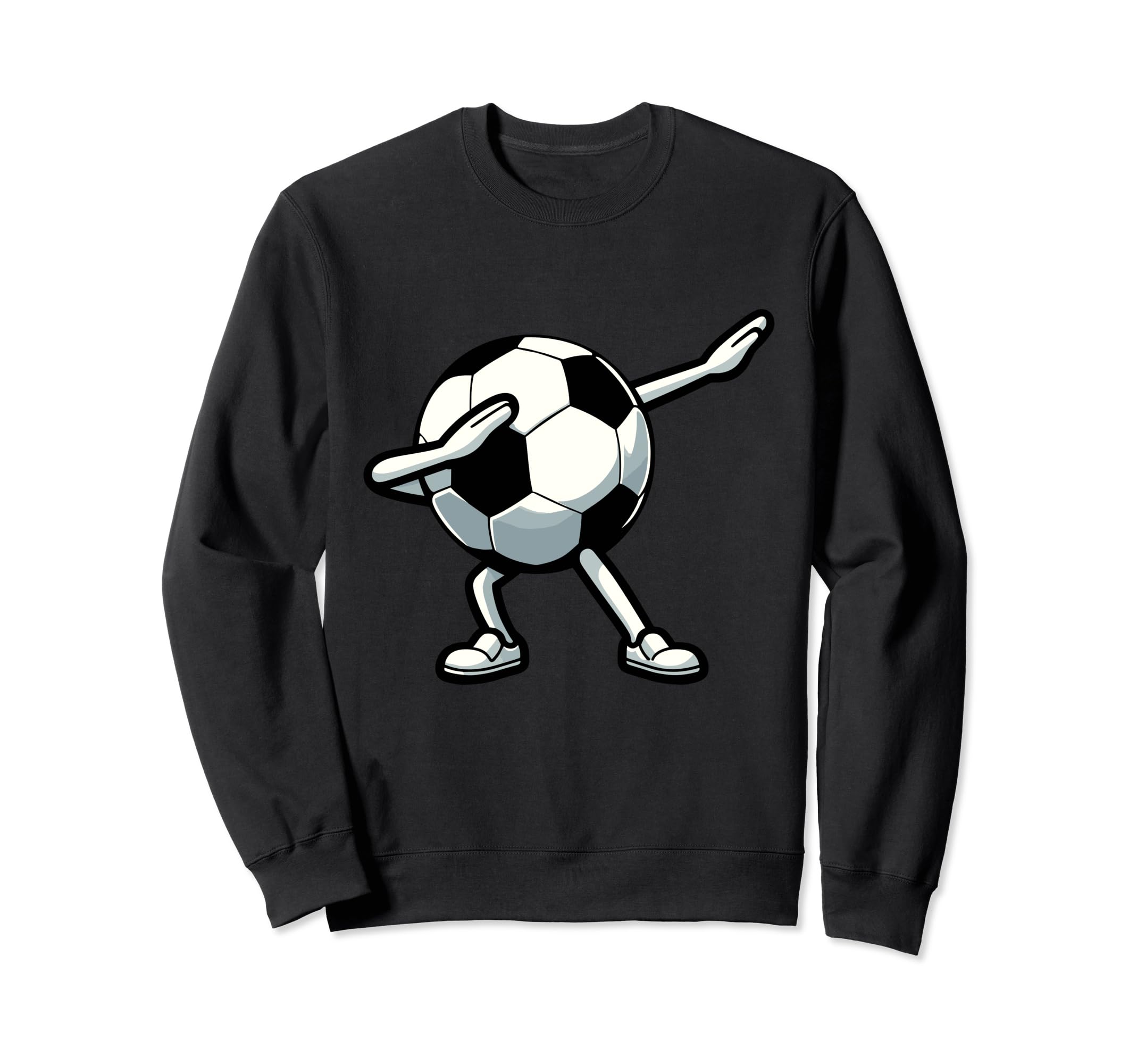 Dabbing Soccer Game Day Soccer Sweatshirt - Minimalist Print for Adults - T-Shirt, Sweatshirt, Hoodie