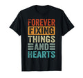 Forever Fixing Things And Hearts T-Shirt - Streetwear Style for Adults - T-Shirt, Sweatshirt, Hoodie