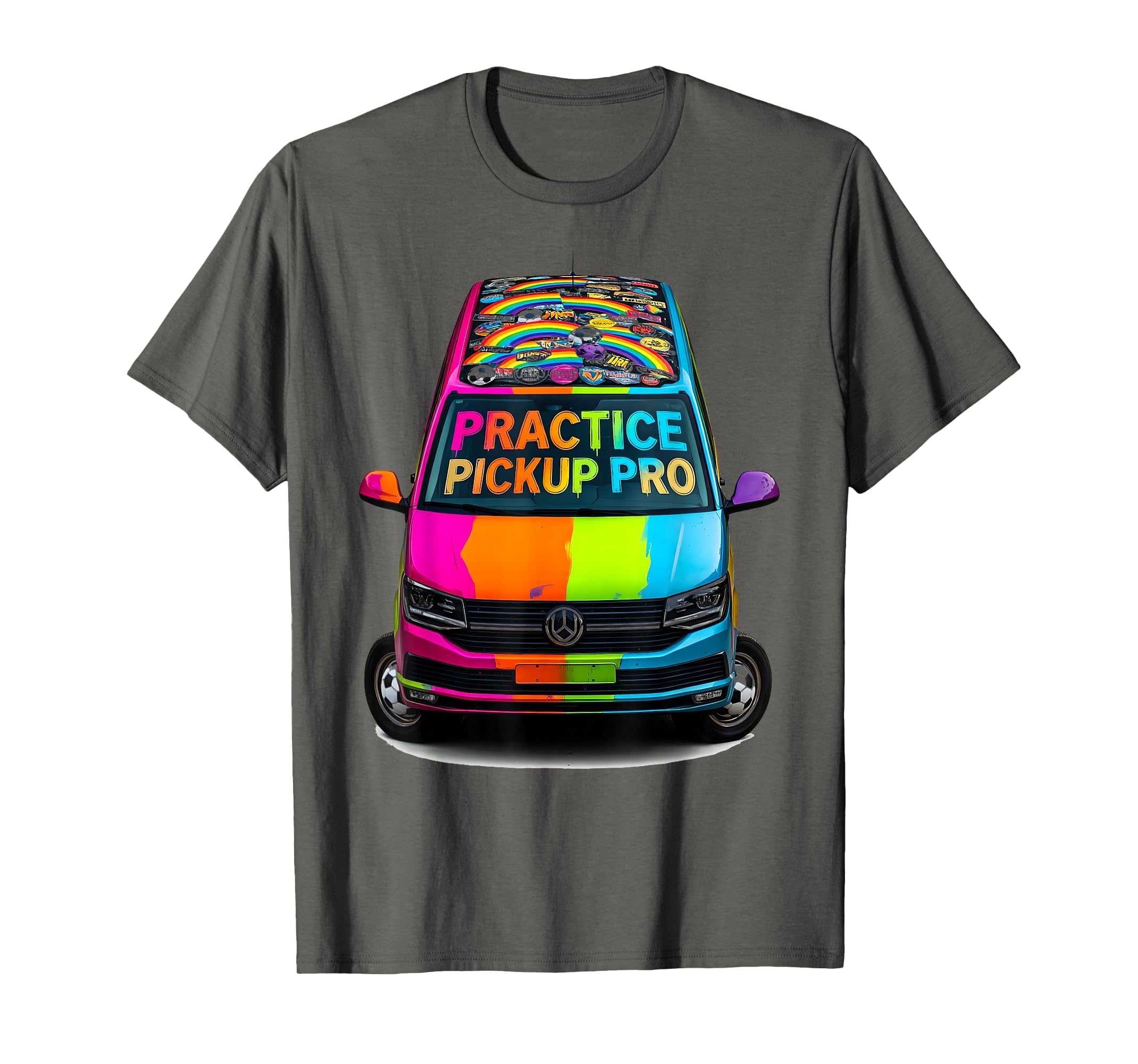 Practice Pickup Pro Soccer Mom T-Shirt - Casual Everyday Wear Men Women - T-Shirt, Sweatshirt, Hoodie