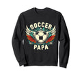 Soccer Papa Family Matching Dad Sweatshirt - Aesthetic Graphic for Adults - T-Shirt, Sweatshirt, Hoodie