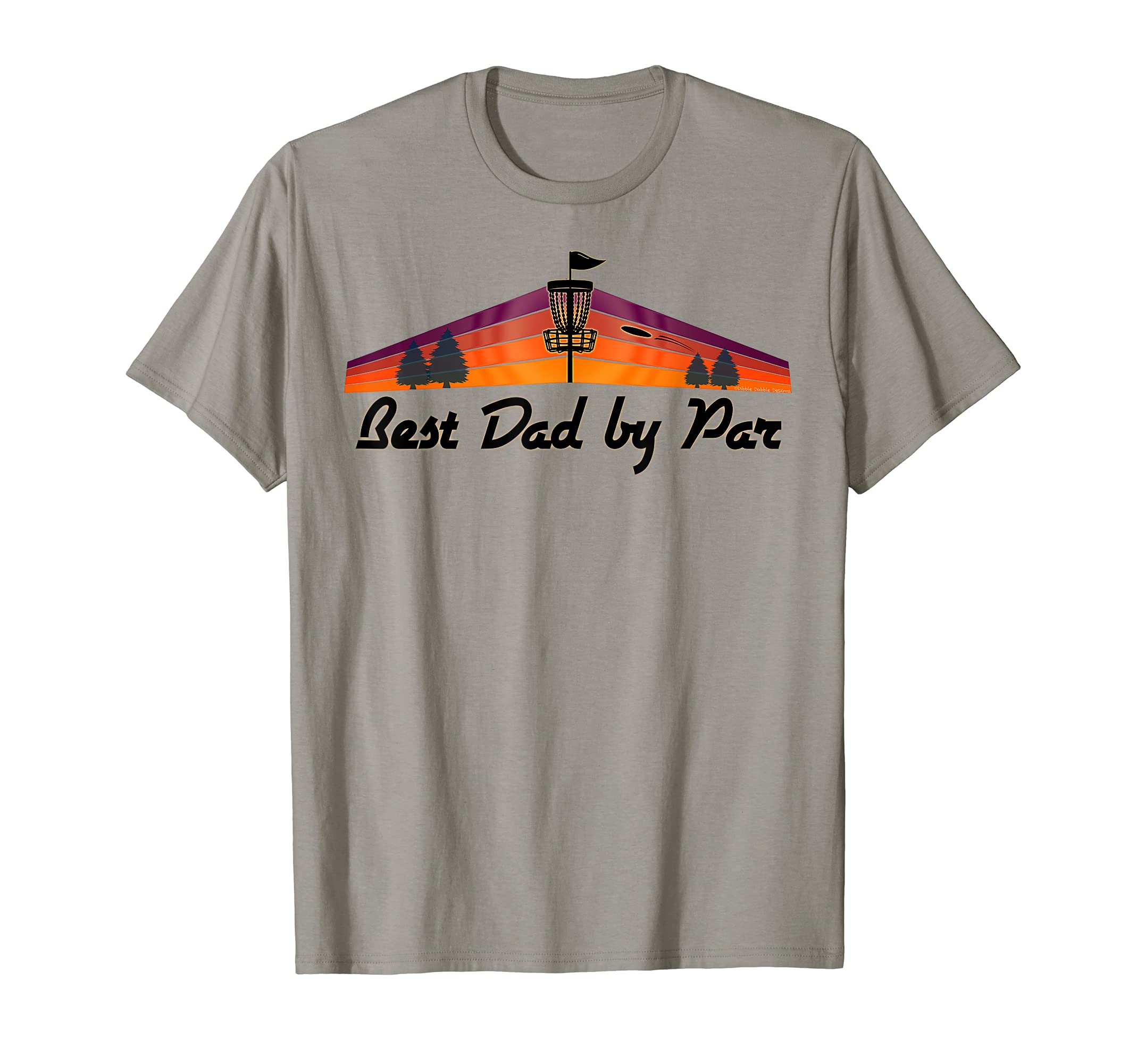 Mens Disc Golf Best Dad Par Fathers T-Shirt - Unique Graphic for Adults - T-Shirt, Sweatshirt, Hoodie