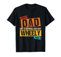 Biker Dad Like Normal Dad But Wheely T-Shirt - Minimalist Print Unisex - T-Shirt, Sweatshirt, Hoodie
