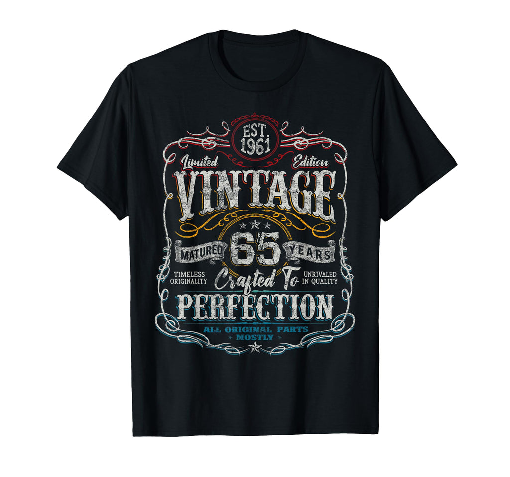 1961 65 Year Old 65Th Birthday T-Shirt - Unique Graphic for Adults - T-Shirt, Sweatshirt, Hoodie
