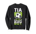 Tia Birthday Soccer Player Bday Team Sweatshirt - Minimalist Print Unisex - T-Shirt, Sweatshirt, Hoodie