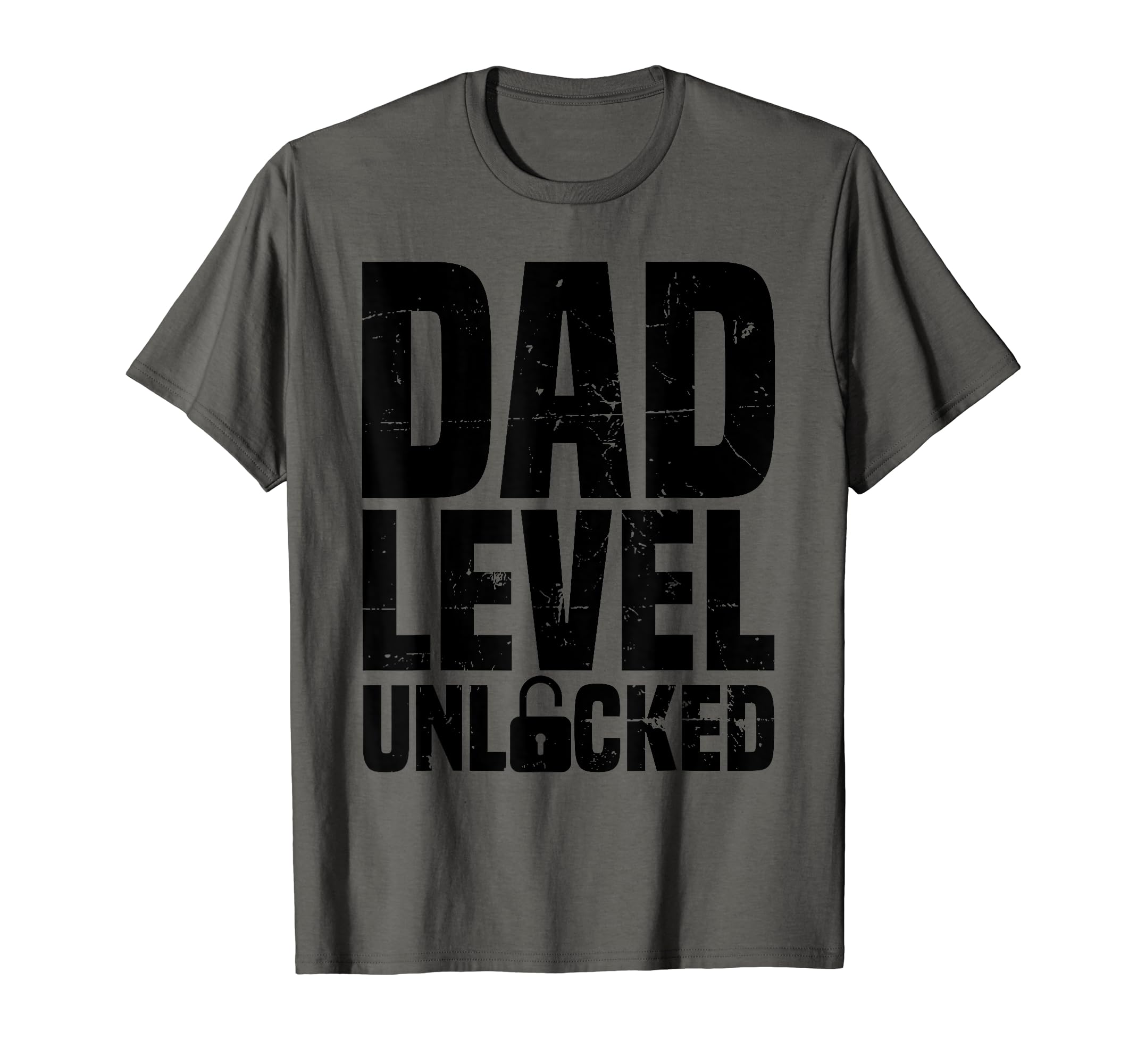 Fathers Day Video Game Dad Level Unlocked T-Shirt - Unique Graphic Unisex - T-Shirt, Sweatshirt, Hoodie