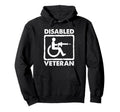 Disabled Veteran Dad Grandpa Usa Hoodie - Fun Novelty Design Unisex - T-Shirt, Sweatshirt, Hoodie