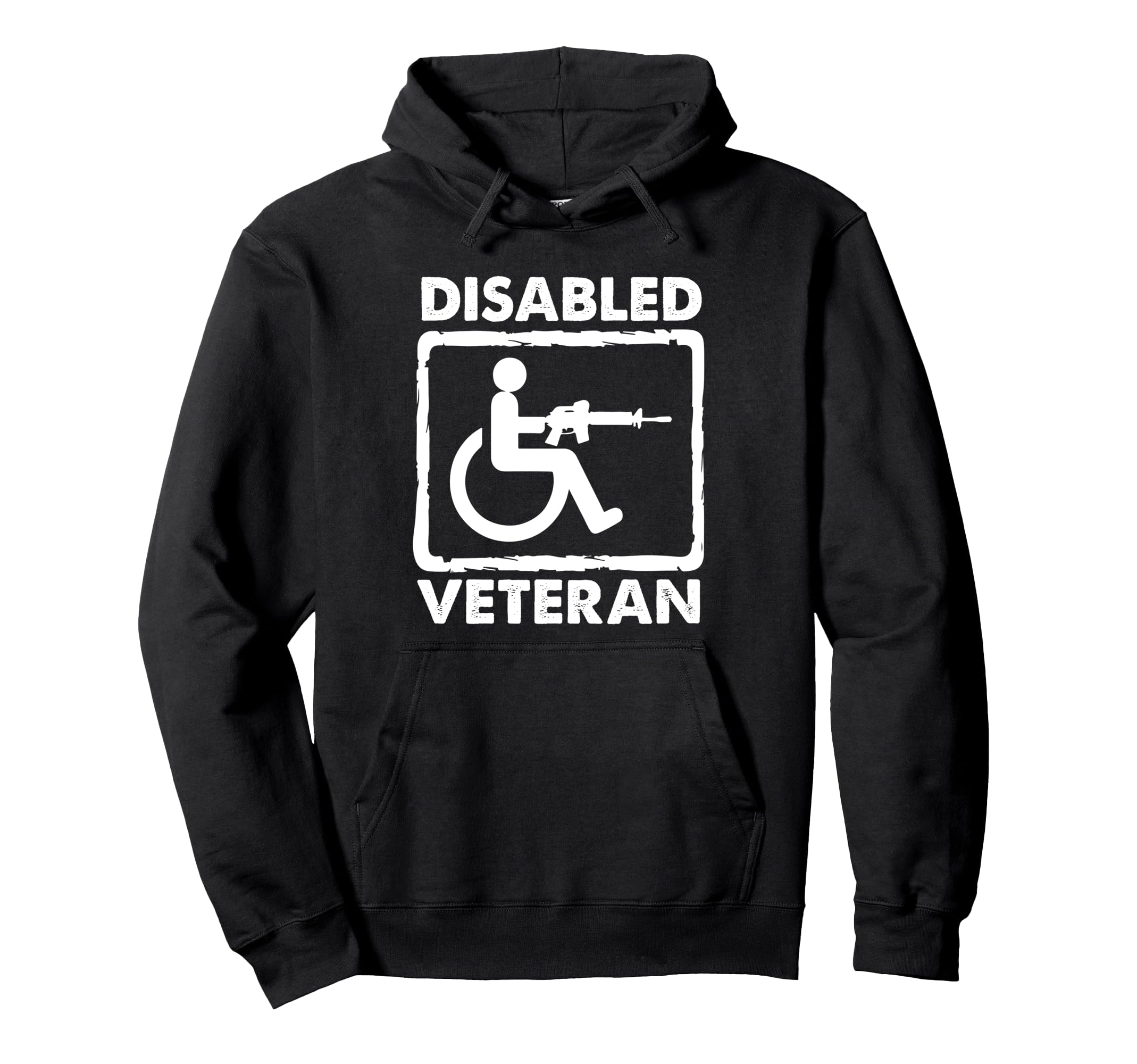 Disabled Veteran Dad Grandpa Usa Hoodie - Fun Novelty Design Unisex - T-Shirt, Sweatshirt, Hoodie