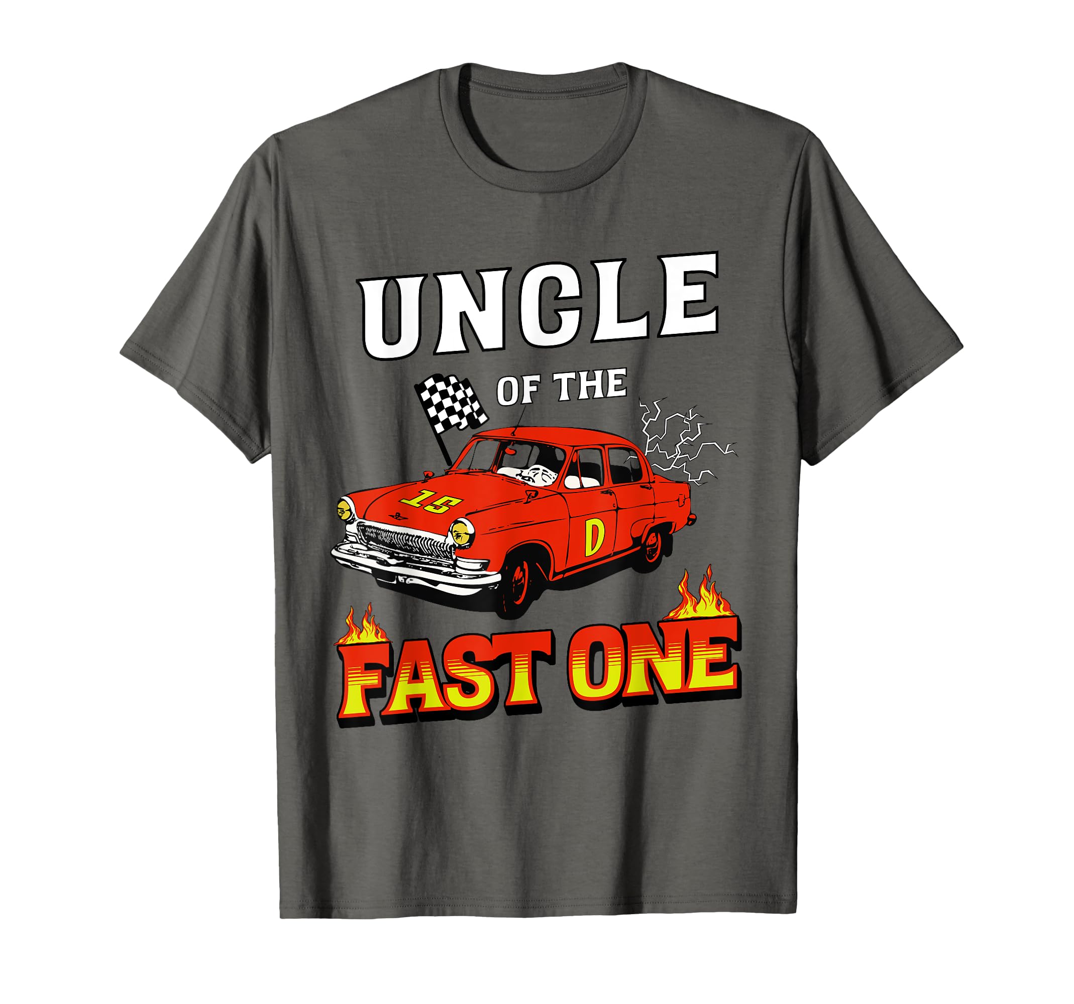Uncle Fast One Family Matching Birthday T-Shirt - Unique Graphic Unisex - T-Shirt, Sweatshirt, Hoodie