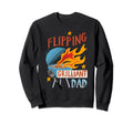 Flipping Grilliant Dad Sweatshirt - Custom Art Print Men Women - T-Shirt, Sweatshirt, Hoodie