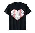 Baseball Heart Gift Softball Mom Or T-Shirt - Streetwear Style for Adults - T-Shirt, Sweatshirt, Hoodie