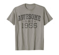 Awesome Since 1955 Born 1955 T-Shirt - Streetwear Style for Adults - T-Shirt, Sweatshirt, Hoodie
