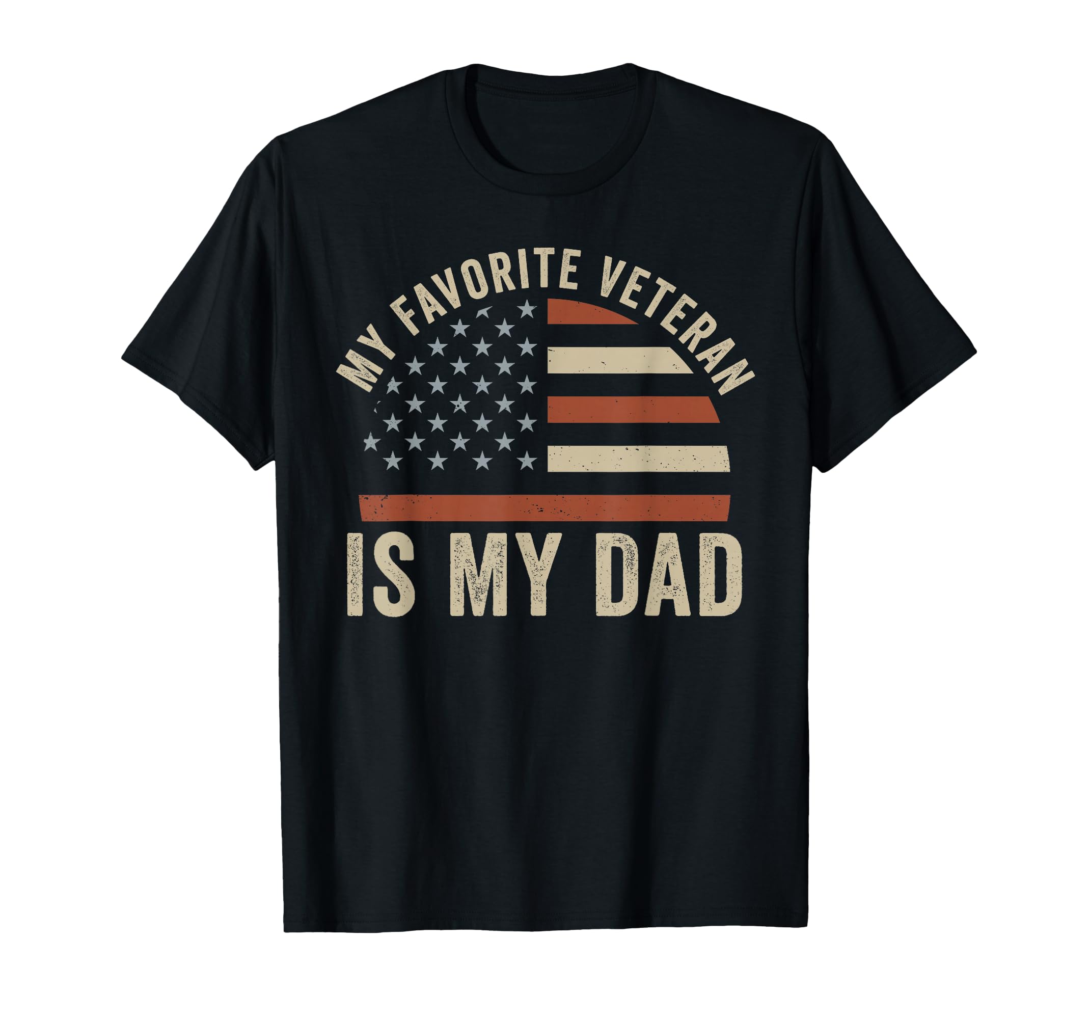 My Favorite Veteran Is My Dad Hoodie - Minimalist Print Men Women - T-Shirt, Sweatshirt, Hoodie