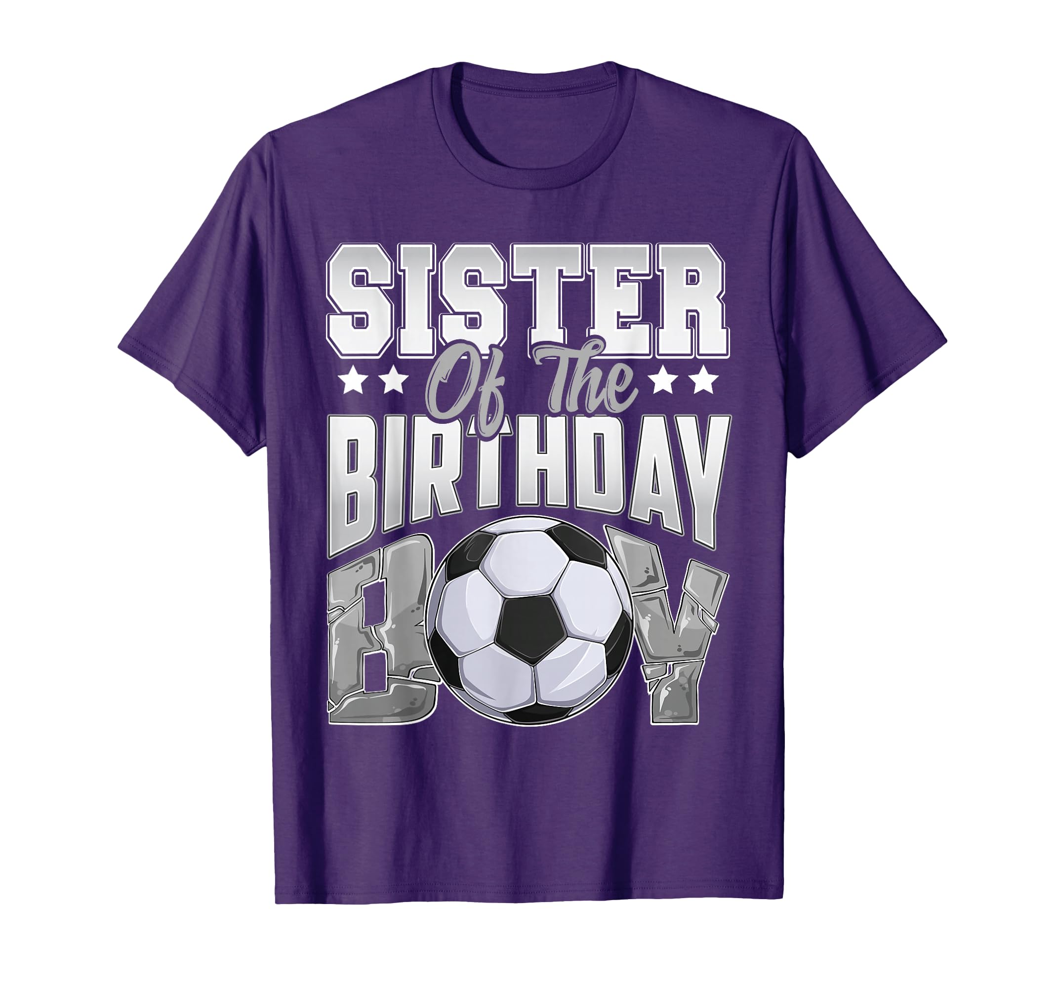 Sister Soccer Birthday Family Baller T-Shirt - Aesthetic Graphic Men Women - T-Shirt, Sweatshirt, Hoodie
