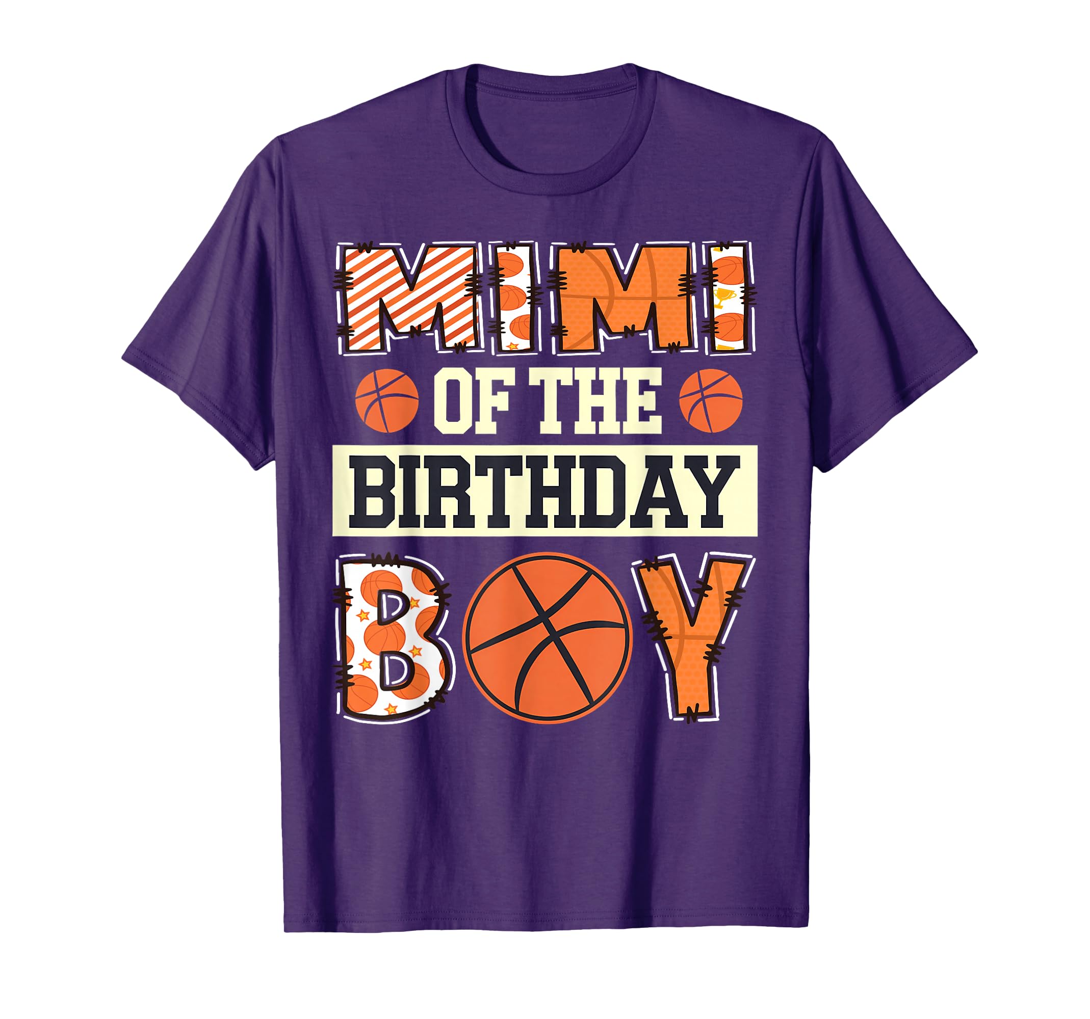 Mimi Birthday Baller Basketball Game T-Shirt - Novelty Apparel for Adults - T-Shirt, Sweatshirt, Hoodie