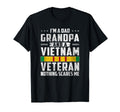 Proud Vietnam Veteran Grandpa Father T-Shirt - Minimalist Print for Adults - T-Shirt, Sweatshirt, Hoodie
