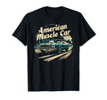Muscle Car American Funny Car T-Shirt - Custom Art Print Unisex - T-Shirt, Sweatshirt, Hoodie