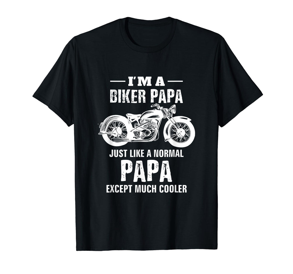 Motorcycle Shirts Biker Papa Bike Tees T-Shirt - Custom Art Print Unisex - T-Shirt, Sweatshirt, Hoodie