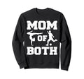 Mom Both Funny Soccer Gymnastics Sweatshirt - Aesthetic Graphic Men Women - T-Shirt, Sweatshirt, Hoodie