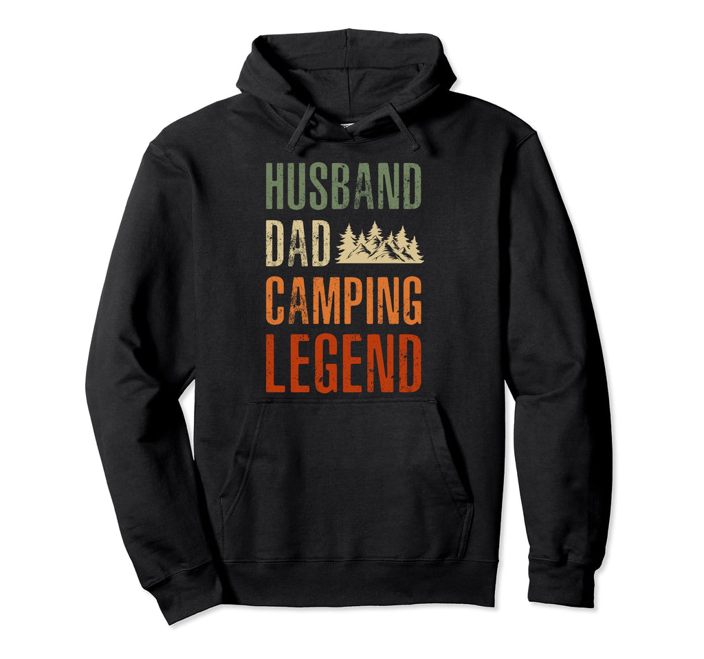 Dads Who Love Camping Dads Husband Dad Hoodie - Custom Art Print Men Women - T-Shirt, Sweatshirt, Hoodie