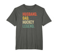 Funny Hockey Player Husband Dad T-Shirt - Streetwear Style Men Women - T-Shirt, Sweatshirt, Hoodie