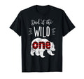 Dad Wild One Bear Lumberjack 1St T-Shirt - Custom Art Print for Adults - T-Shirt, Sweatshirt, Hoodie
