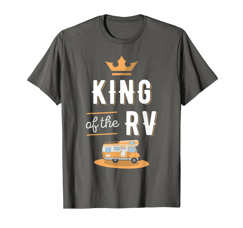 King Rv Fathers Day Motorhome Gift T-Shirt - Fun Novelty Design Men Women - T-Shirt, Sweatshirt, Hoodie