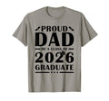 Senior Dad 2026 Proud Dad Class 2026 T-Shirt - Graphic Print for Adults - T-Shirt, Sweatshirt, Hoodie