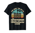 Myth Legend Dad Strongman T-Shirt - Graphic Print Men Women - T-Shirt, Sweatshirt, Hoodie