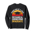 Proud Dad Mechanical Engineering Sweatshirt - Graphic Print Unisex - T-Shirt, Sweatshirt, Hoodie