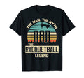 Myth Legend Dad Racquetball T-Shirt - Unique Graphic for Adults - T-Shirt, Sweatshirt, Hoodie