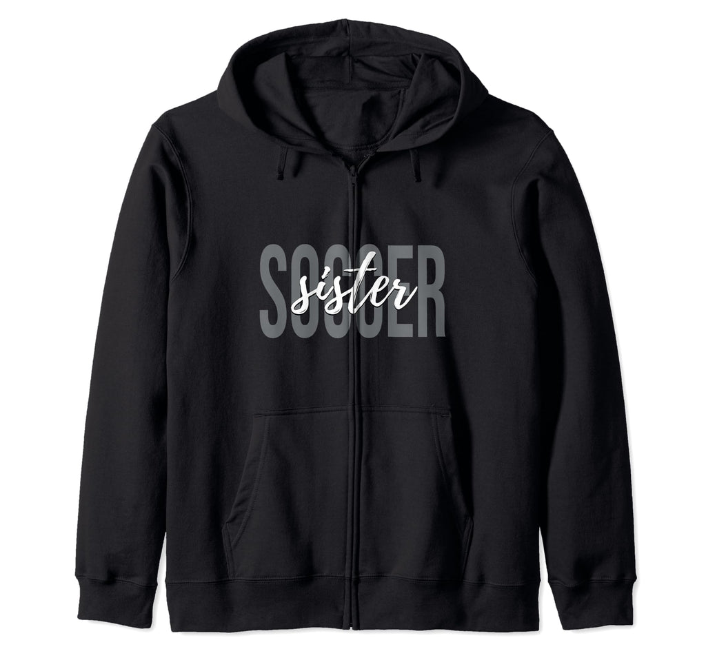Soccer Sister Soccer Player Sport Sweatshirt - Custom Art Print Unisex - T-Shirt, Sweatshirt, Hoodie