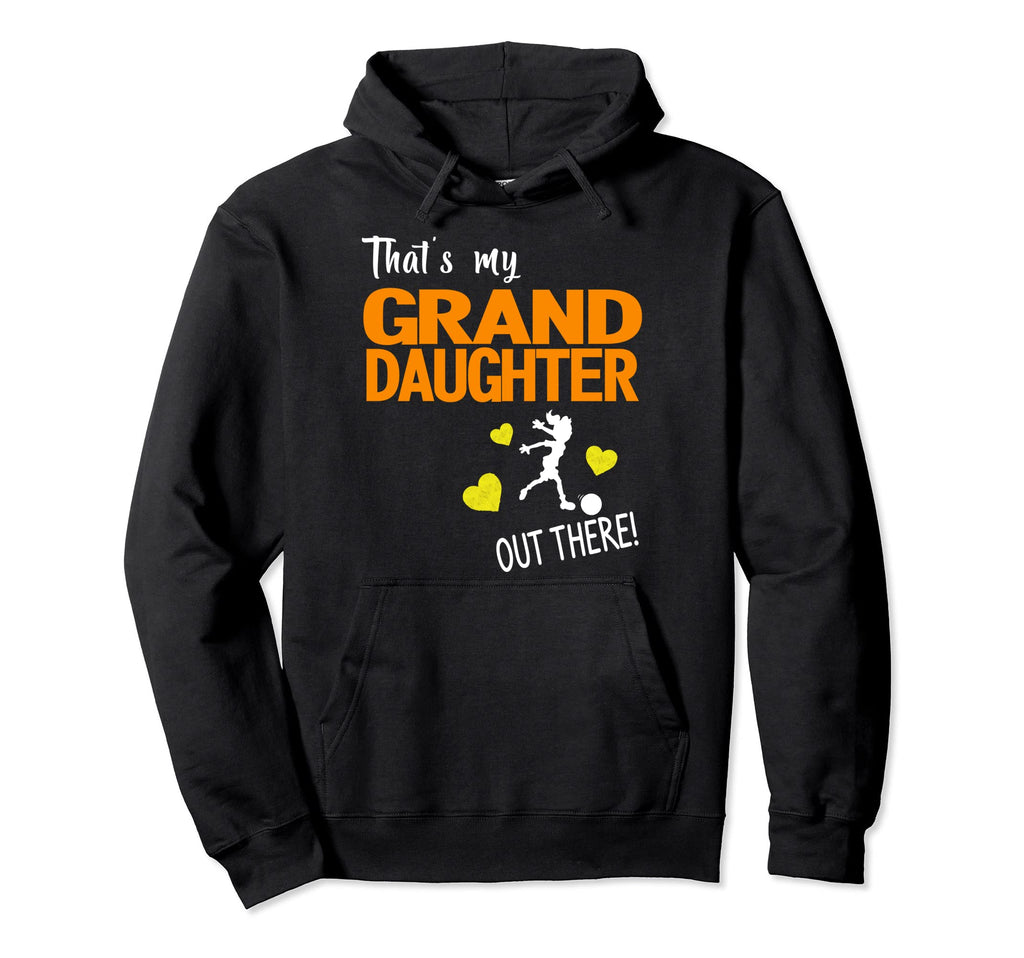 Playin Soccer Granddaughter Grandpa Hoodie - Aesthetic Graphic Men Women - T-Shirt, Sweatshirt, Hoodie