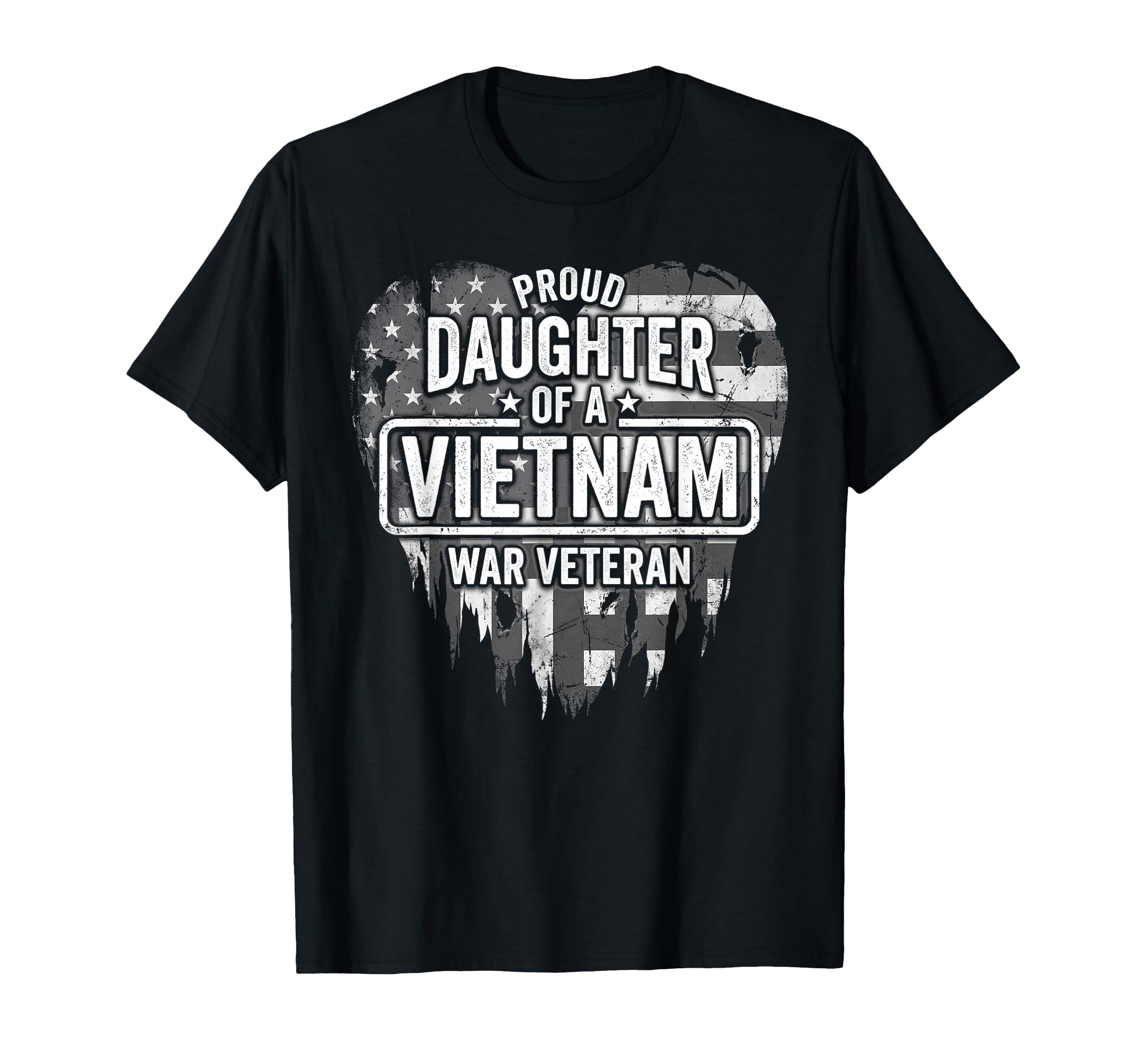 Proud Daughter Vietnam Vet Dad T-Shirt - Unique Graphic for Adults - T-Shirt, Sweatshirt, Hoodie