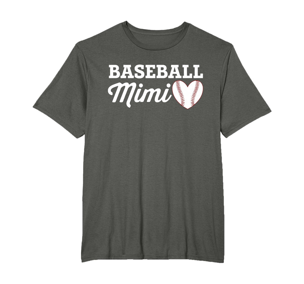 Baseball Mimi Love Heart Baseball Sports T-Shirt - Aesthetic Graphic Unisex - T-Shirt, Sweatshirt, Hoodie