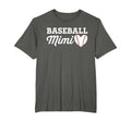 Baseball Mimi Love Heart Baseball Sports T-Shirt - Aesthetic Graphic Unisex - T-Shirt, Sweatshirt, Hoodie