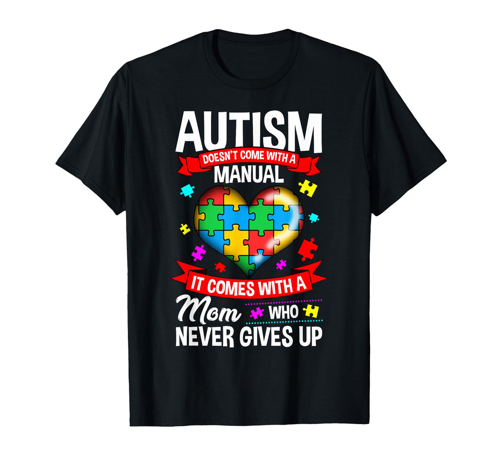 Autism Mom Autism Awareness Shirts Mom T-Shirt - Graphic Print for Adults - T-Shirt, Sweatshirt, Hoodie
