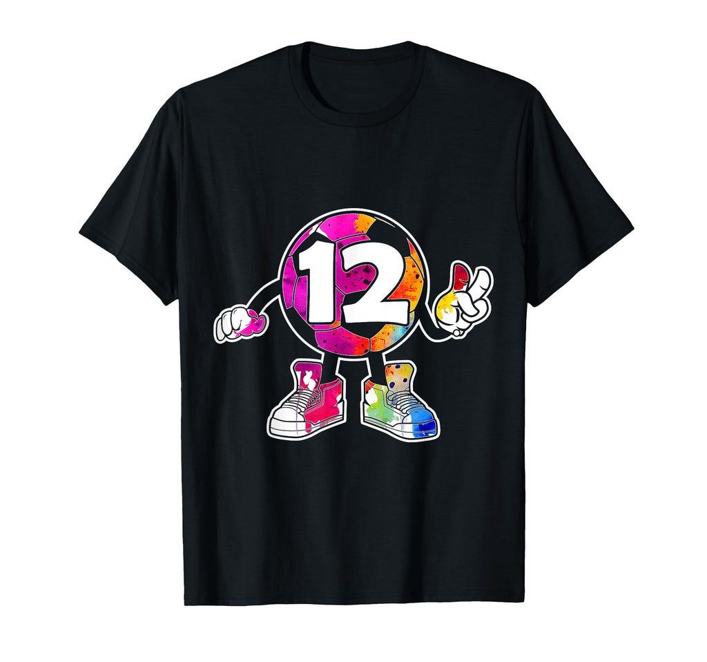Number 12 Soccer 12Th Birthday T-Shirt - Trendy Graphic Men Women - T-Shirt, Sweatshirt, Hoodie