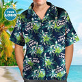 Custom Logo Hawaiian Leaves Petal Aloha Beach For Men - Adult & Kids T-Shirts, Sweatshirts & Hoodies apparel design preview 1