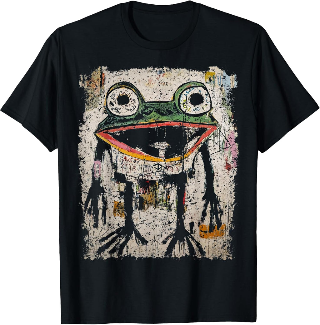 Pop Art Style Toad 90s Graffiti - Adult & Kids T-Shirts, Sweatshirts & Hoodies apparel design preview 1