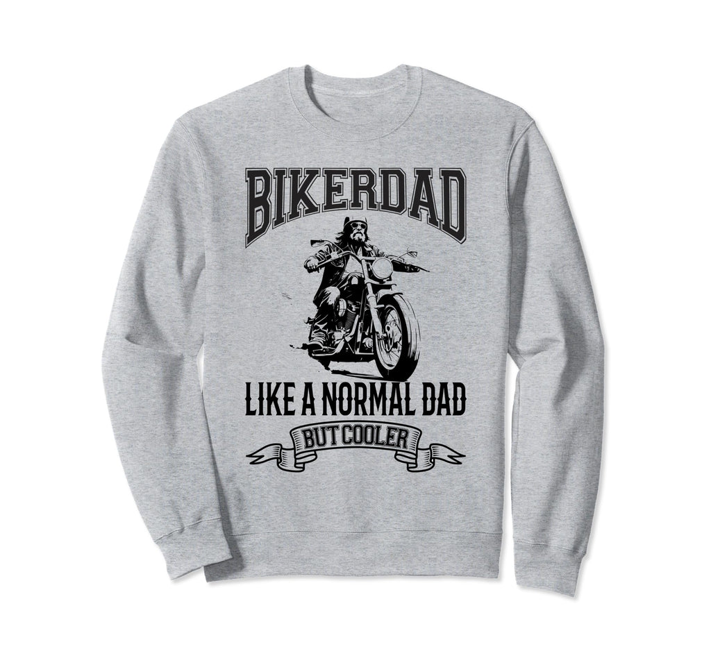 Motorcycle Biker Dad Father Gift Sweatshirt - Custom Art Print for Adults - T-Shirt, Sweatshirt, Hoodie