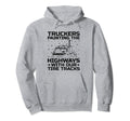 Trucker Driving Dad Trucker Father Hoodie - Aesthetic Graphic for Adults - T-Shirt, Sweatshirt, Hoodie