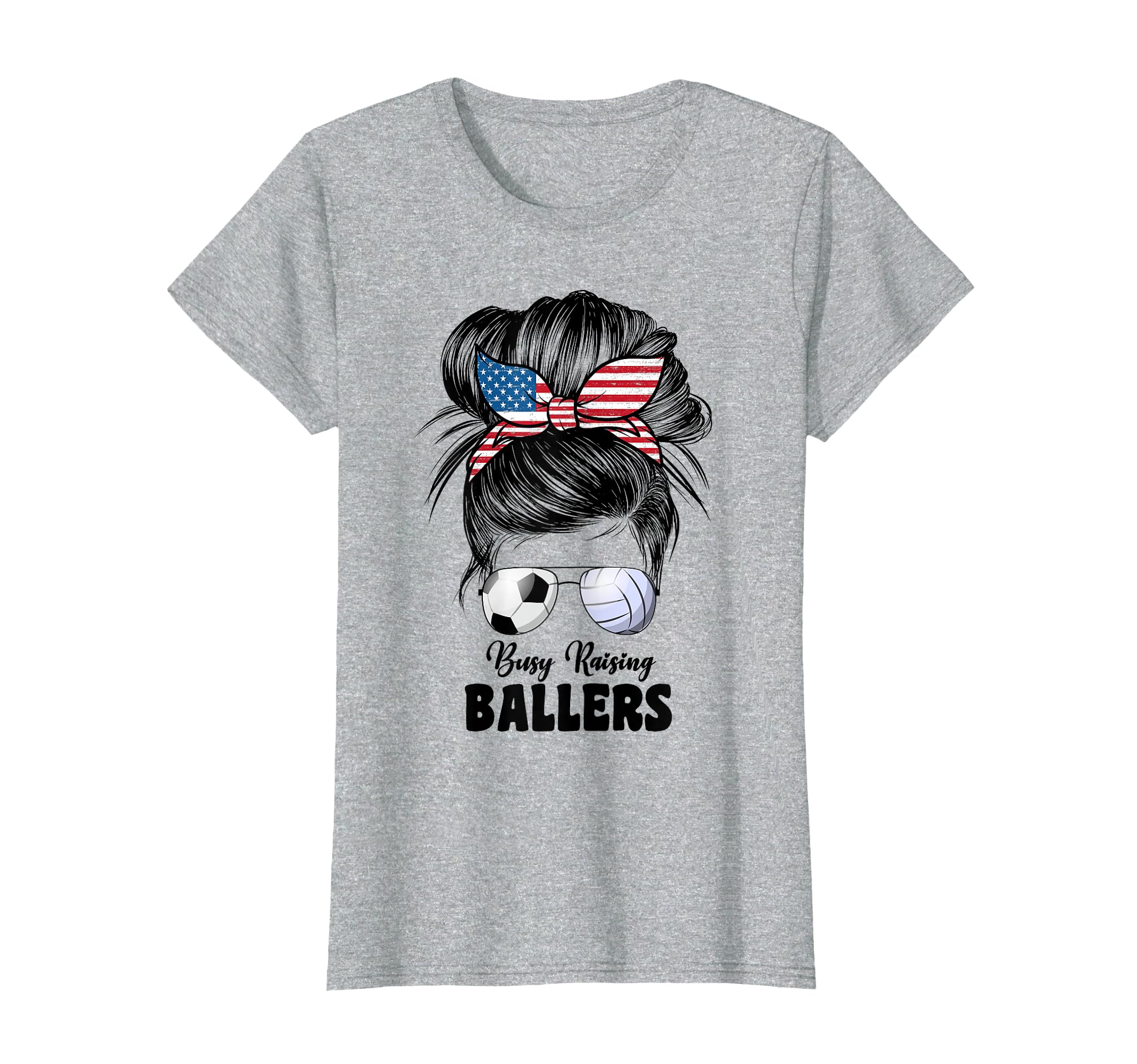 Busy Raising Ballers Volleyball And T-Shirt - Fun Novelty Design Unisex - T-Shirt, Sweatshirt, Hoodie