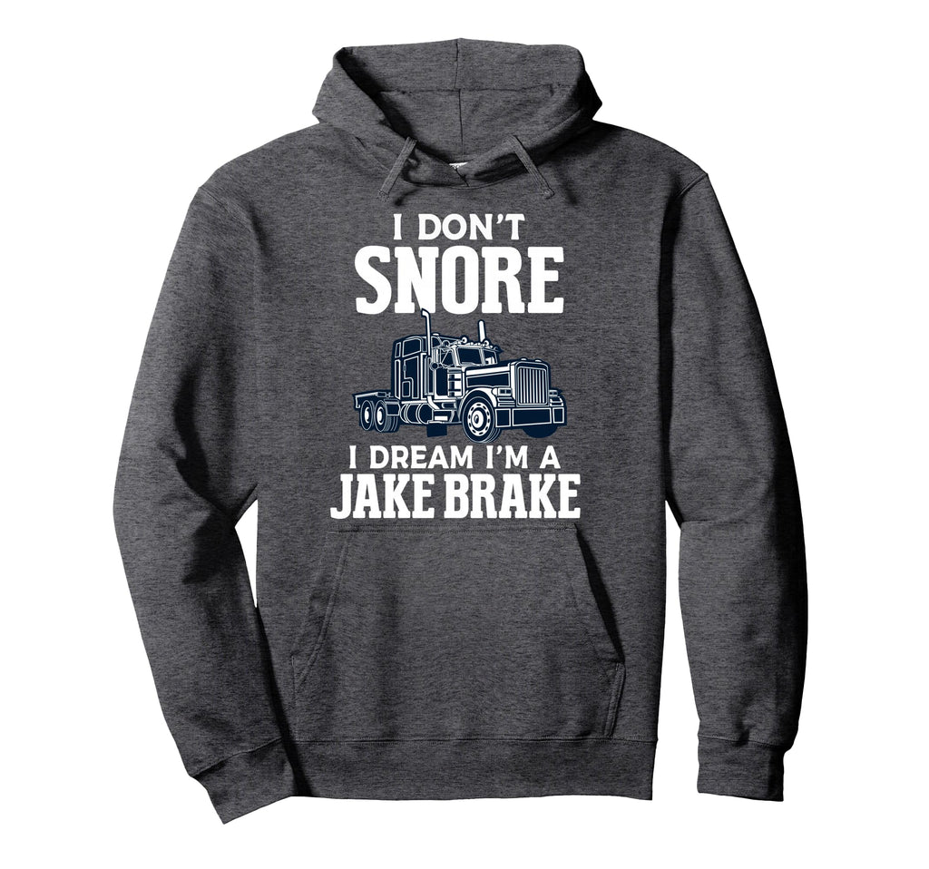 Funny Trucker Truck Driver Trucking Dads Hoodie - Minimalist Print Unisex - T-Shirt, Sweatshirt, Hoodie