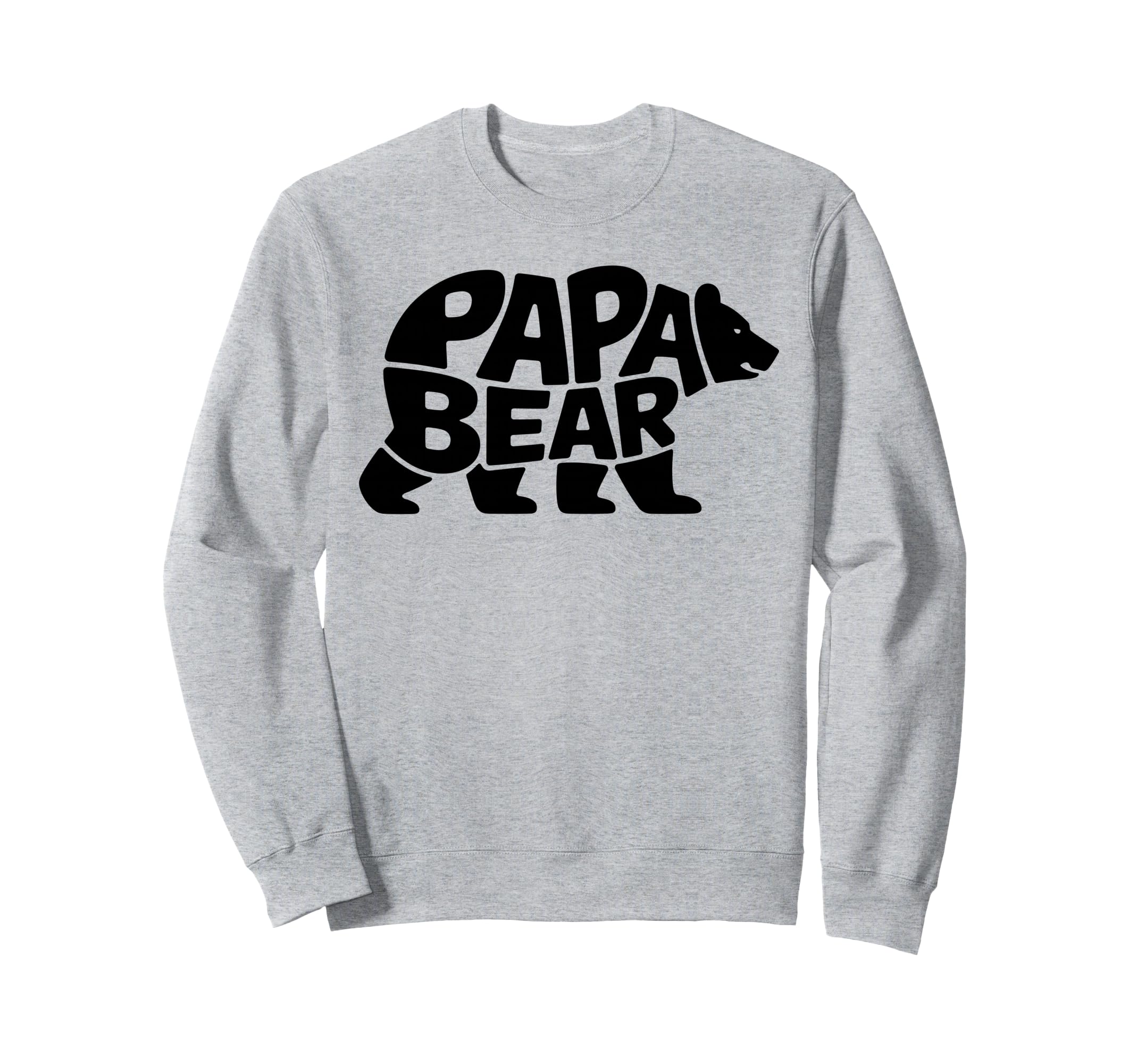 Papa Bear Dad Father Polar Bear Sweatshirt - Unique Graphic Men Women - T-Shirt, Sweatshirt, Hoodie