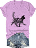 Minimalist Cat Art Funny for Women Men Scribble Cats - Adult & Kids T-Shirts, Sweatshirts & Hoodies apparel design preview 1