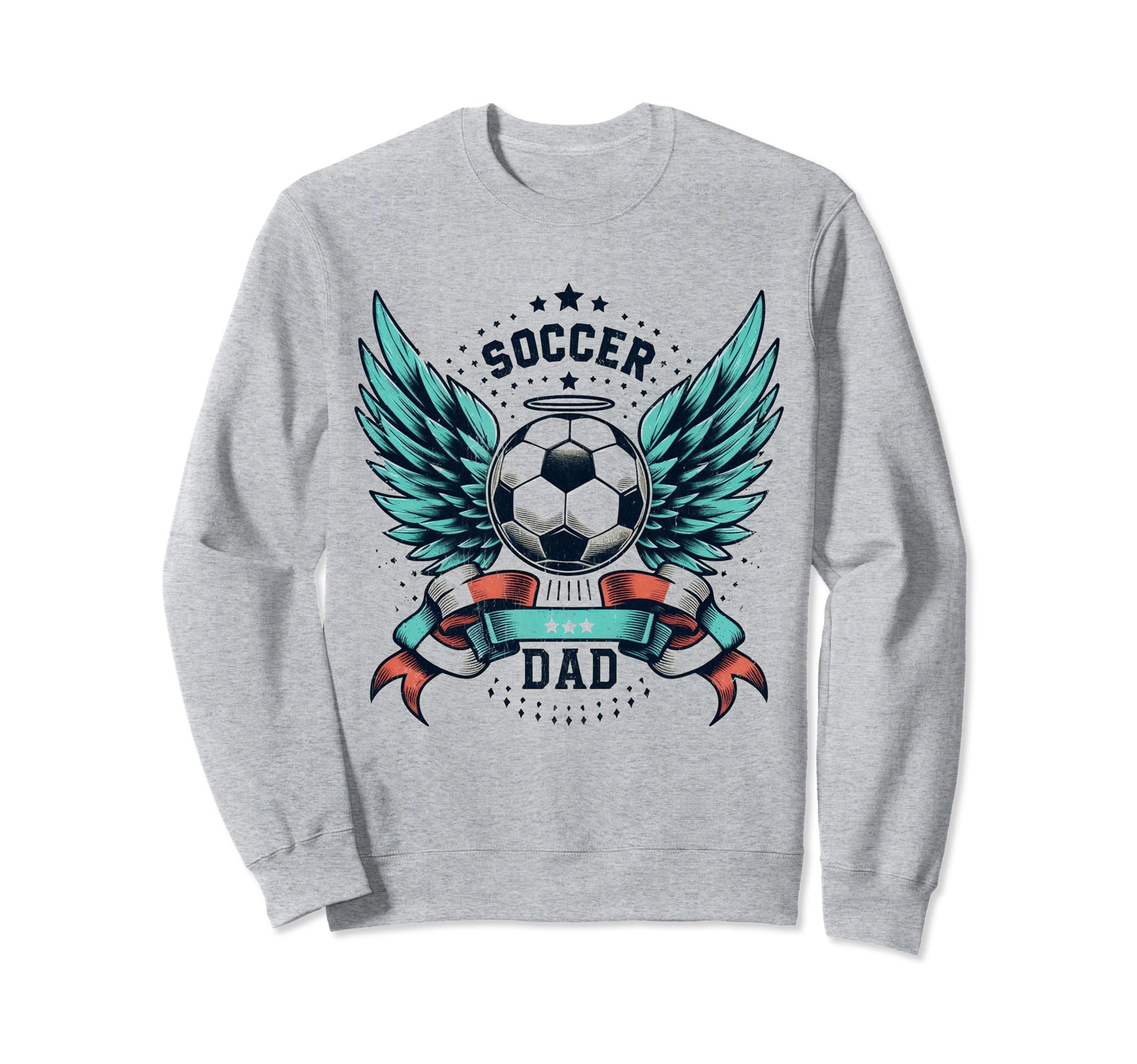Soccer Dad Family Matching Dad Sweatshirt - Minimalist Print Men Women - T-Shirt, Sweatshirt, Hoodie