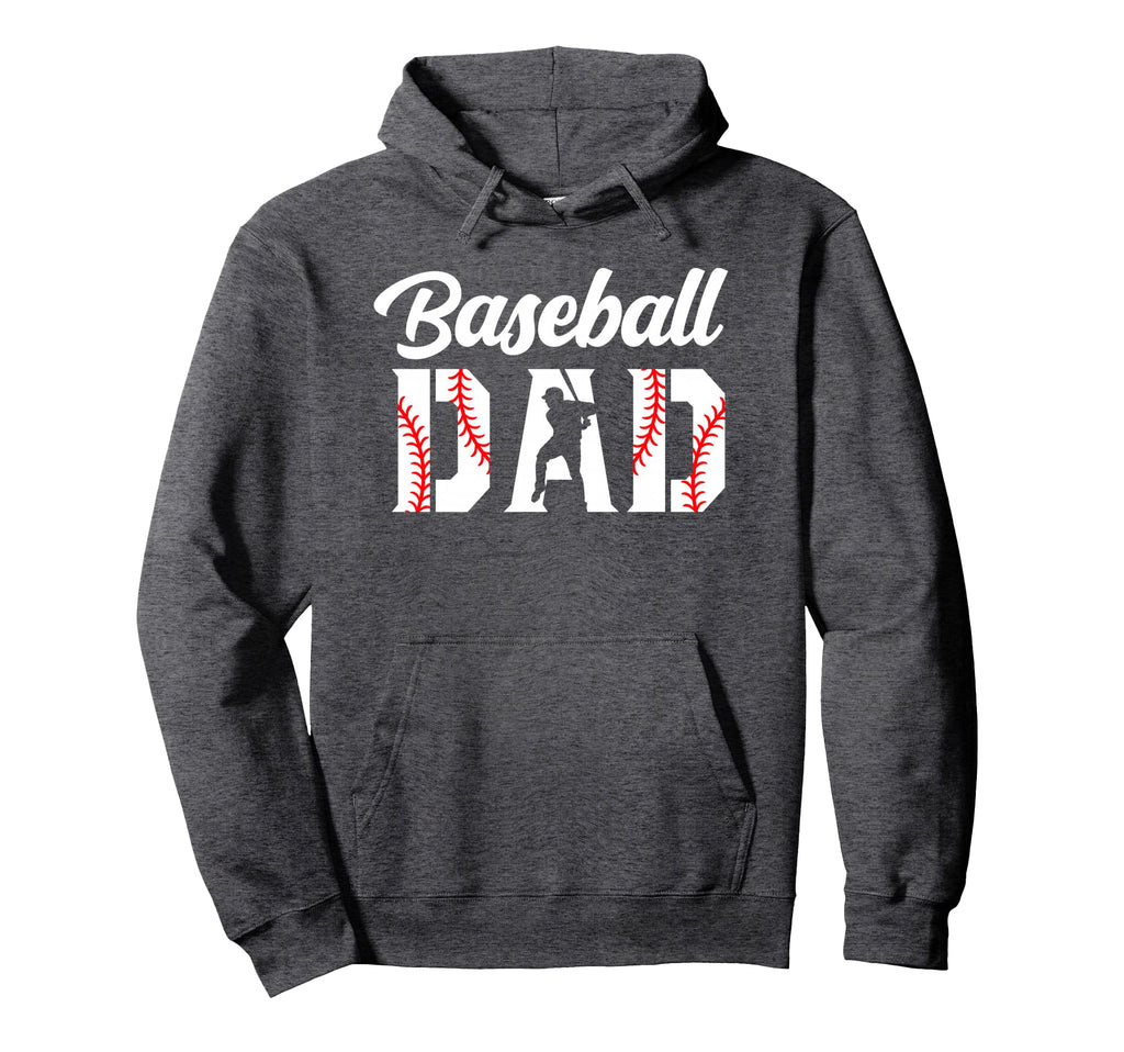 Baseball Dad Dad Baseball Hoodie - Trendy Graphic Men Women - T-Shirt, Sweatshirt, Hoodie