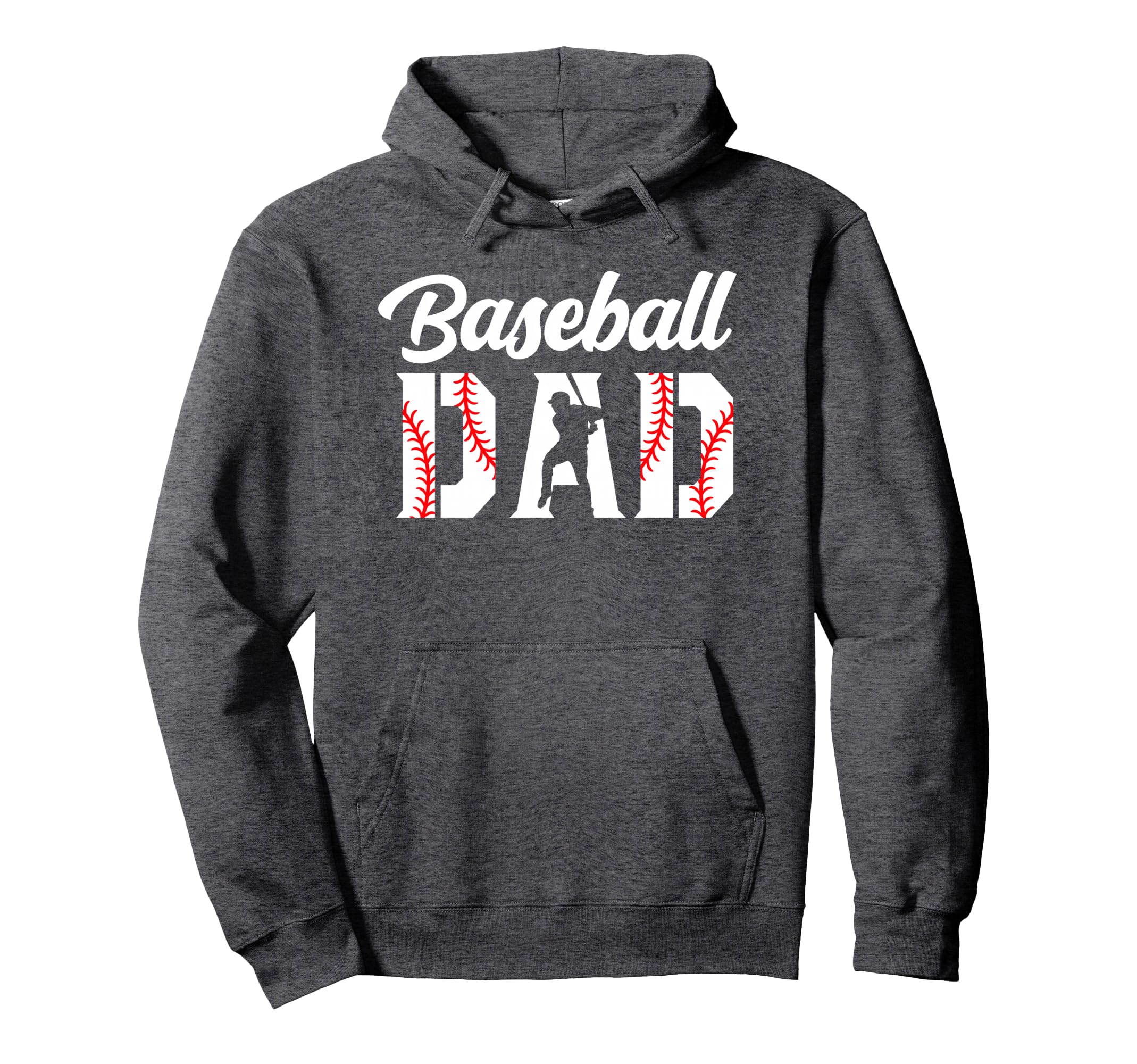 Baseball Dad Dad Baseball Hoodie - Trendy Graphic Men Women - T-Shirt, Sweatshirt, Hoodie