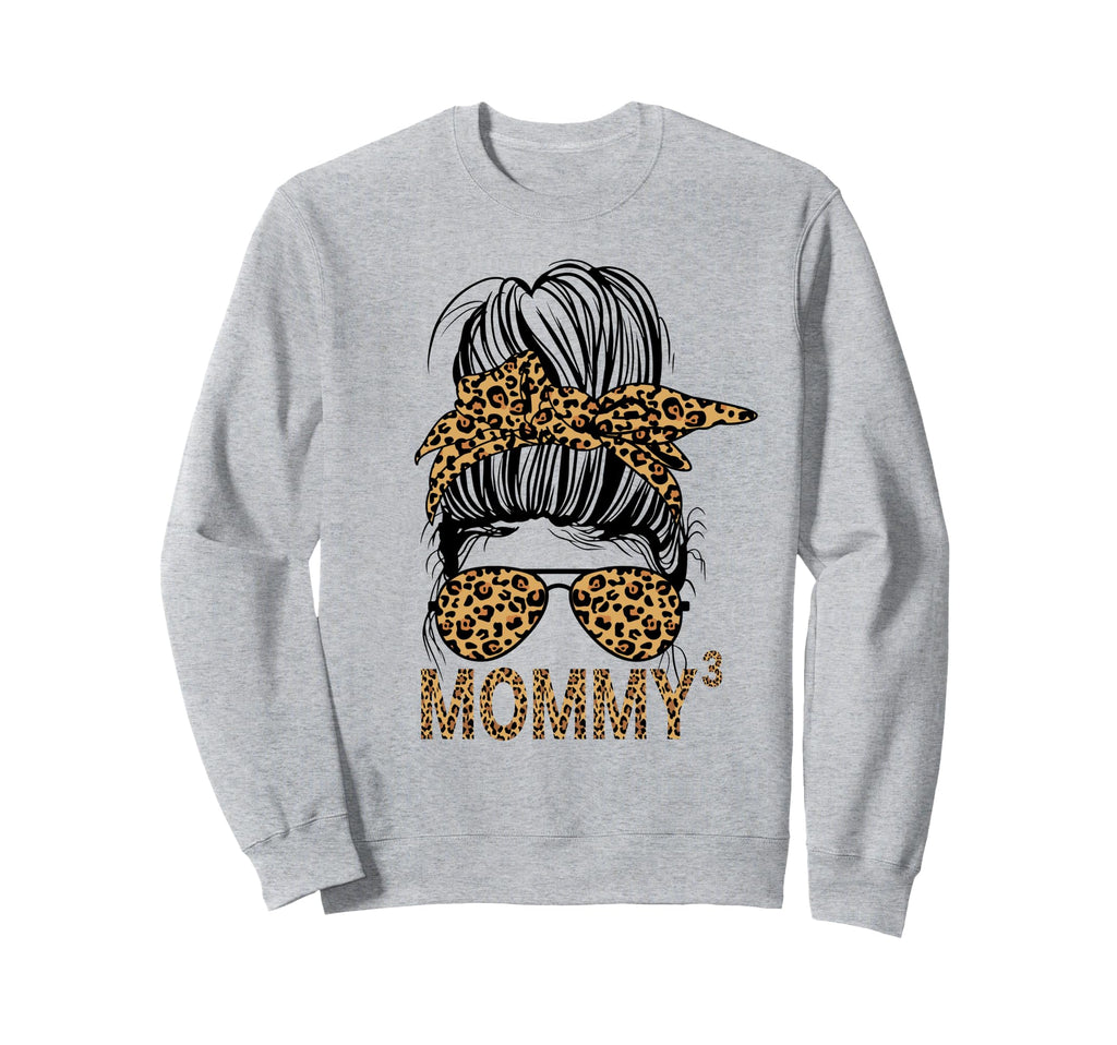 Mommy 3 Third Time Mother Mommy 3 Sweatshirt - Custom Art Print for Adults - T-Shirt, Sweatshirt, Hoodie