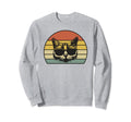 Funny Cat Face Sunglasses Dad Sweatshirt - Casual Everyday Wear Men Women - T-Shirt, Sweatshirt, Hoodie